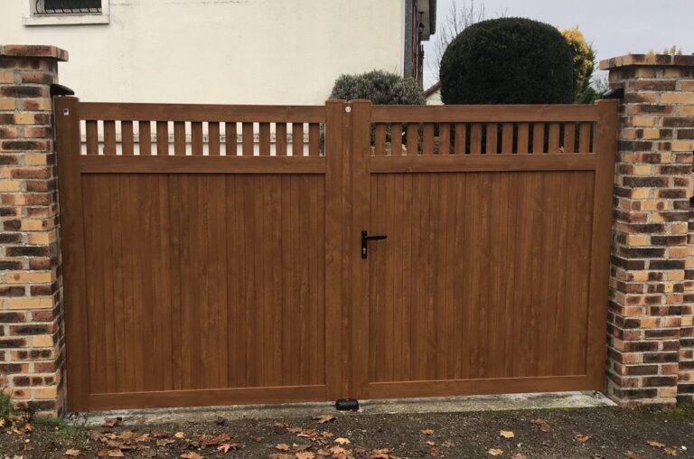 Pose de portails près de Gisors